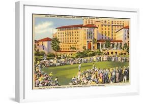 Biltmore Golf Course, Coral Gables, Florida-null-Framed Art Print