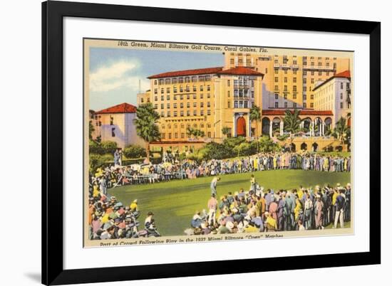 Biltmore Golf Course, Coral Gables, Florida-null-Framed Art Print