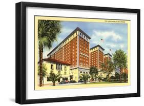 Biltmore Hotel, Los Angeles, California-null-Framed Art Print