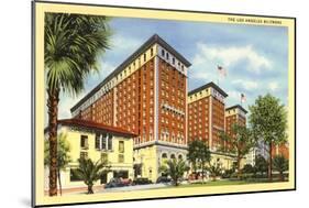 Biltmore Hotel, Los Angeles, California-null-Mounted Art Print