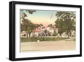 Biltmore Hotel, Montecito, Santa Barbara, California-null-Framed Art Print