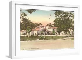 Biltmore Hotel, Montecito, Santa Barbara, California-null-Framed Art Print