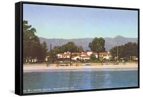 Biltmore Hotel, Santa Barbara, California-null-Framed Stretched Canvas