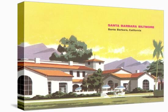 Biltmore Hotel, Santa Barbara, California-null-Stretched Canvas
