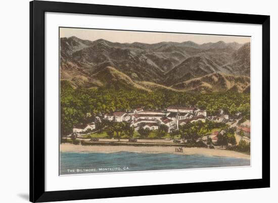 Biltmore Hotel, Santa Barbara, California-null-Framed Art Print