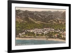 Biltmore Hotel, Santa Barbara, California-null-Framed Art Print