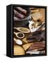 Biltong, Dried and Salted Meat from South Africa, Africa-Tondini Nico-Framed Stretched Canvas