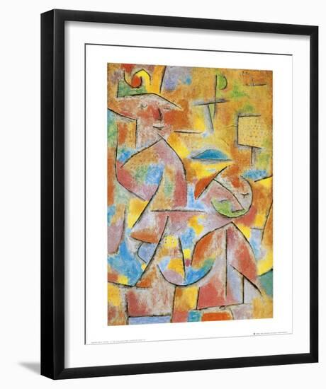 Bimba e Zia, c.1937-Paul Klee-Framed Art Print