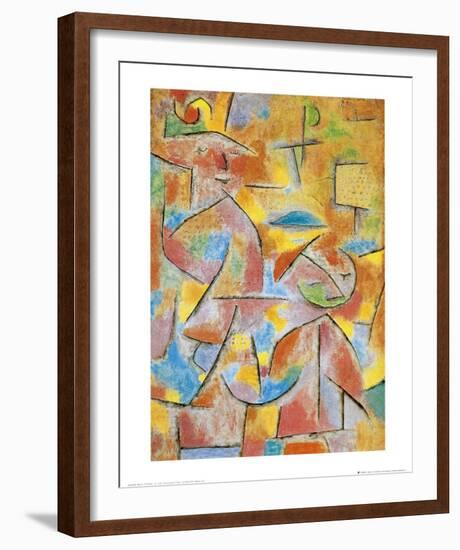 Bimba e Zia, c.1937-Paul Klee-Framed Art Print