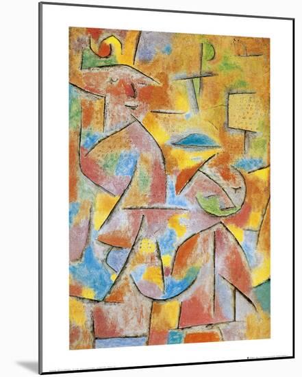 Bimba e Zia, c.1937-Paul Klee-Mounted Art Print