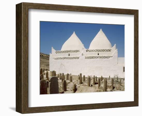 Bin Ali's Tomb, Dhofar, Oman, Middle East-Rolf Richardson-Framed Photographic Print