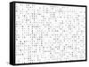 Binary Code Screen-iunewind-Framed Stretched Canvas