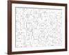 Binary Code Screen-iunewind-Framed Art Print