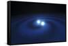 Binary Neutron Stars-null-Framed Stretched Canvas