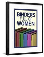 Binders Full of Women-null-Framed Poster