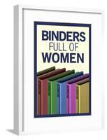 Binders Full of Women-null-Framed Poster