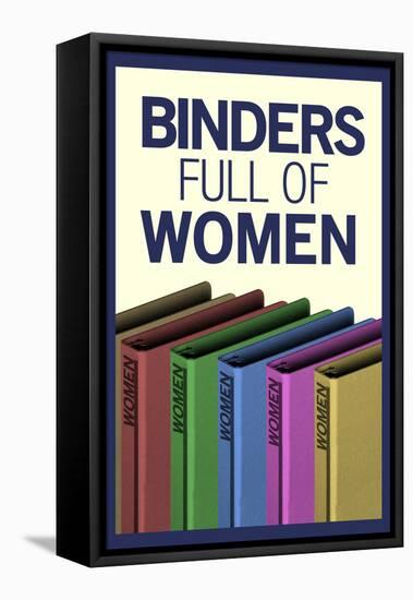 Binders Full of Women-null-Framed Stretched Canvas