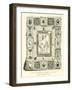 Binding of "L'Evangeliaire", Attributed to Charlemagne-null-Framed Giclee Print