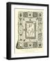 Binding of "L'Evangeliaire", Attributed to Charlemagne-null-Framed Giclee Print