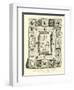 Binding of "L'Evangeliaire", Attributed to Charlemagne-null-Framed Giclee Print