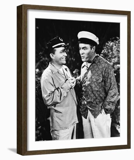 Bing Crosby & Bob Hope-null-Framed Photo