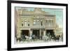 Binghamton, New York - Central Fire Station Exterior View-Lantern Press-Framed Art Print