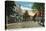 Binghamton, New York, Northern View down Chenango Street-Lantern Press-Stretched Canvas