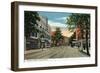 Binghamton, New York, Northern View down Chenango Street-Lantern Press-Framed Art Print