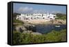 Binibequer Vell, Menorca, Balearic Islands, Spain, Mediterranean-Stuart Black-Framed Stretched Canvas