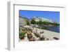 Binnenalster and Hotel Vier Jahreszeiten, Hamburg, Germany, Europe-Hans-Peter Merten-Framed Photographic Print