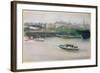 Binnenalster with the Lombardsbrucke, Hamburg, 1910-Max Liebermann-Framed Giclee Print