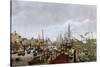 Binnenhafen, Hamburg-Peter Suhr-Stretched Canvas