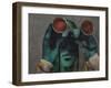 Binoculars, 2021 (W/C on Arches)-Graham Dean-Framed Giclee Print