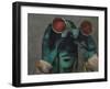 Binoculars, 2021 (W/C on Arches)-Graham Dean-Framed Giclee Print