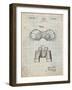 Binoculars Patent-Cole Borders-Framed Art Print