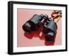 Binoculars with Reflection-null-Framed Photographic Print