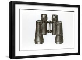 Binoculars-null-Framed Art Print