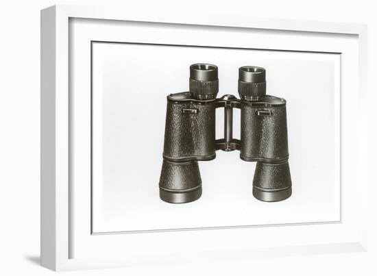 Binoculars-null-Framed Art Print