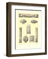 Binquet Bas Reliefs-null-Framed Art Print