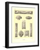 Binquet Bas Reliefs-null-Framed Art Print