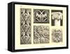 Binquet Bas Reliefs-null-Framed Stretched Canvas