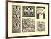 Binquet Bas Reliefs-null-Framed Art Print