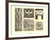 Binquet Bas Reliefs-null-Framed Art Print