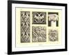 Binquet Bas Reliefs-null-Framed Art Print