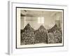 Bins of Doughnuts for the Salvation Army at the Hotel Commodore, 1919-Byron Company-Framed Giclee Print