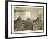 Bins of Doughnuts for the Salvation Army at the Hotel Commodore, 1919-Byron Company-Framed Giclee Print