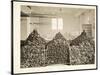 Bins of Doughnuts for the Salvation Army at the Hotel Commodore, 1919-Byron Company-Stretched Canvas