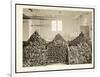 Bins of Doughnuts for the Salvation Army at the Hotel Commodore, 1919-Byron Company-Framed Giclee Print