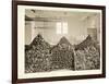 Bins of Doughnuts for the Salvation Army at the Hotel Commodore, 1919-Byron Company-Framed Giclee Print