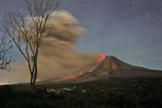 Indonesia Volcano-Binsar Bakkara-Framed Stretched Canvas